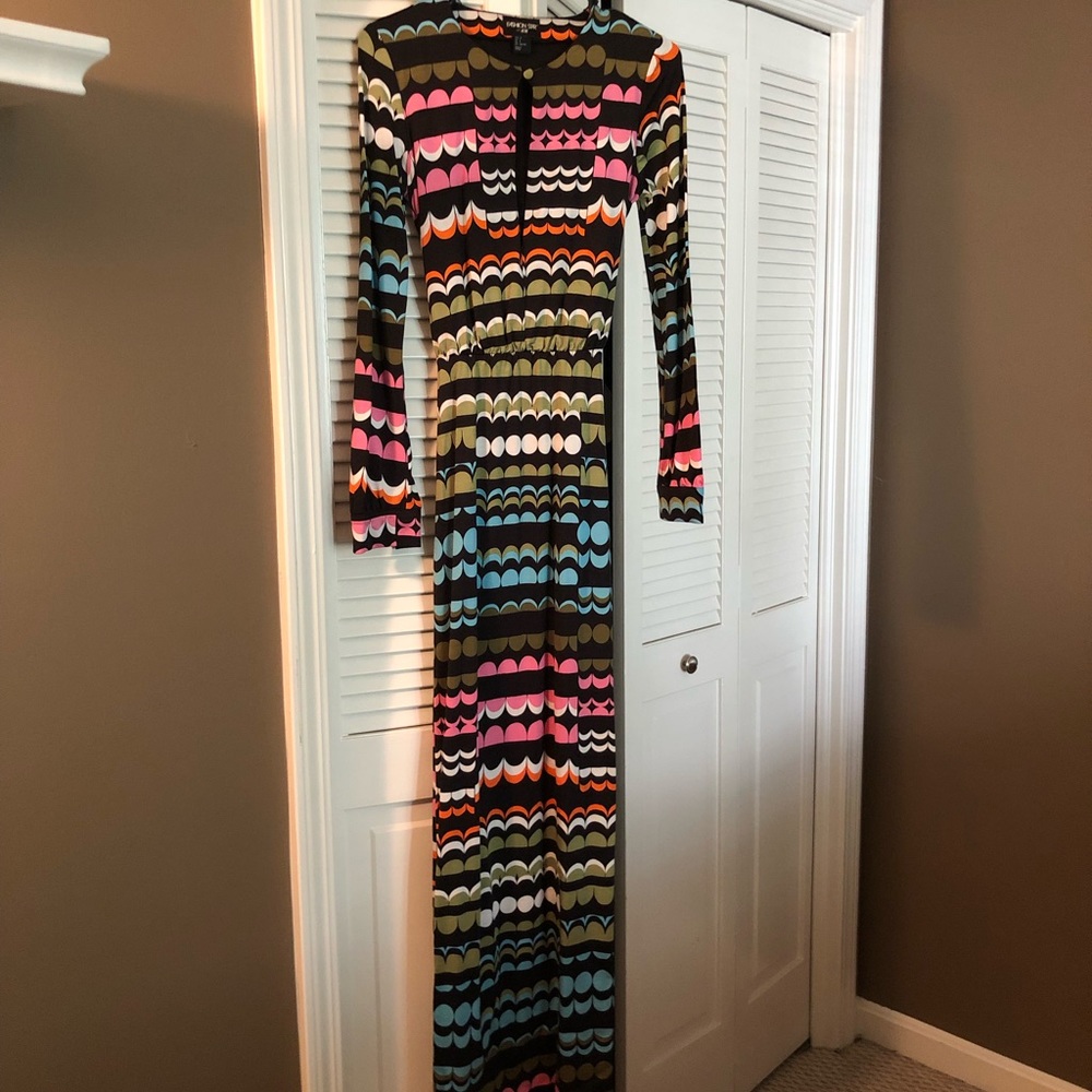 Colorful maxi dress